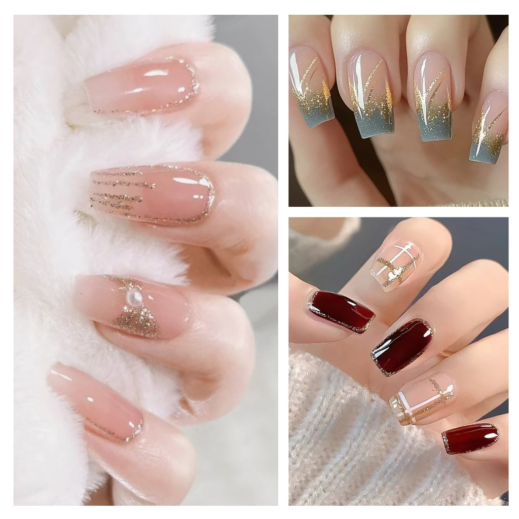 Tencoco 6 color spider gel set for elastic line nail designs