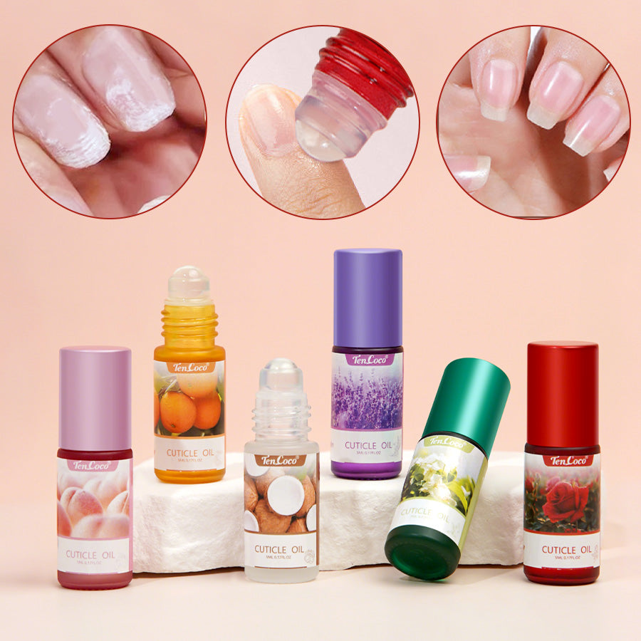 Tencoco nail cuticle oil kit for at-home manicure care