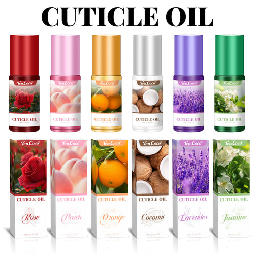 Tencoco nourishing cuticle oil set for healthy-looking nails