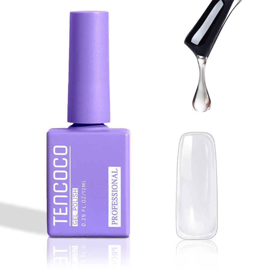Tencoco strengthening base gel for smooth at-home nail prep